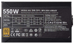 Cooler Master MasterWatt 550W 80Plus Bronze Power Supplyc