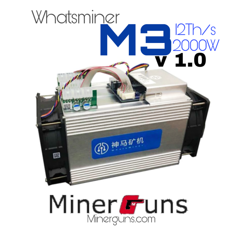دستگاه ماینر Whatsminer m3 v1